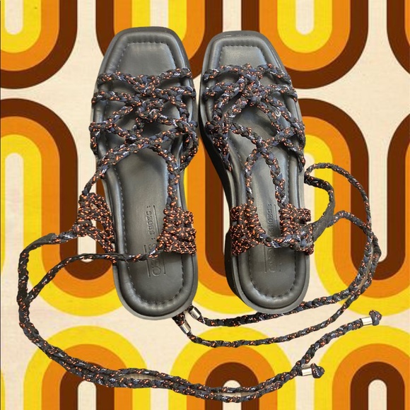 ASOS Shoes - ASOS lace up chunky sandals